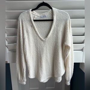 Urban Outfitters white v neck sweater